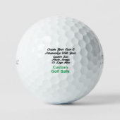 Aangepaste Titleist Golfballen | Gepersonaliseerde (Voorkant)