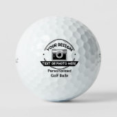 Aangepaste Titleist Pro V1 golfballen – gepersonal (Voorkant)