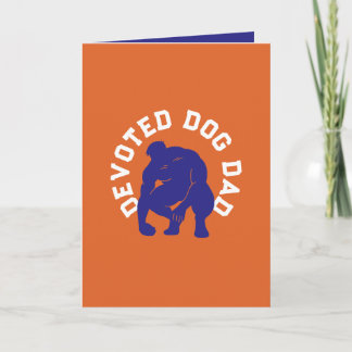 Aangepaste Toegewijde Hond Papa Seksy Poep Scheppe Kaart