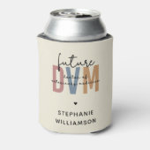 Aangepaste toekomst DVM Doctor of Veterinary Medic Blikjeskoeler (Blikje Achterkant)