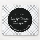 Aangepaste Toekomst OT Ergotherapeut Elegant Muismat (Voorkant)