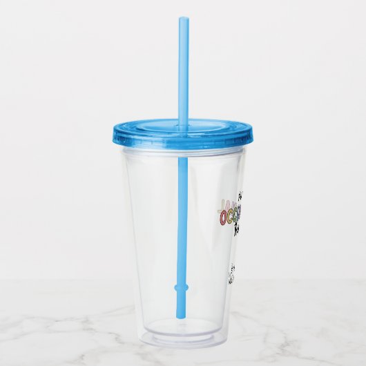 Aangepaste Toekomst van de beroepsethandelaar voor Acryl Drinkbeker (Rechts)