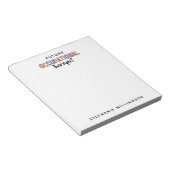 Aangepaste Toekomst van de beroepsethandelaar voor Notitieblok (Schuin)