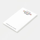 Aangepaste Toekomst van de beroepsethandelaar voor Post-it® Notes (Schuin)