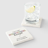 Aangepaste Toekomst van de beroepsethandelaar voor Stenen Onderzetter (Zijkant)