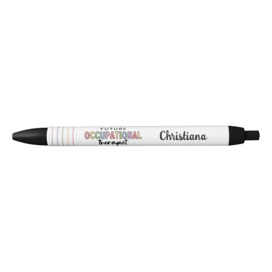 Aangepaste Toekomst van de beroepsethandelaar voor Zwarte Inkt Pen (Voorkant)