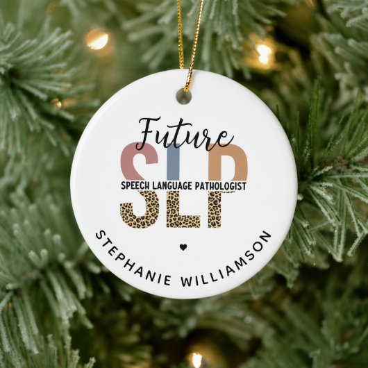 Aangepaste toekomstige SLP-luidsprekerkathologe lu Keramisch Ornament (Boom)