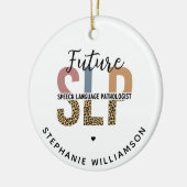 Aangepaste toekomstige SLP-luidsprekerkathologe lu Keramisch Ornament (Links)