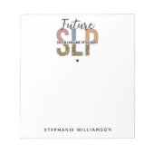 Aangepaste toekomstige SLP-luidsprekerkathologe lu Notitieblok (Voorkant)