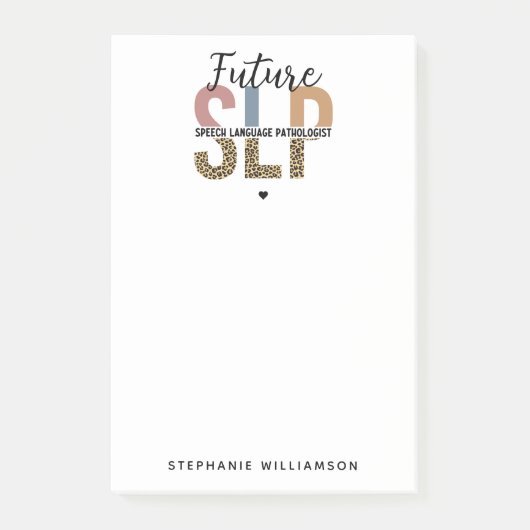 Aangepaste toekomstige SLP-luidsprekerkathologe lu Post-it® Notes (Voorkant)