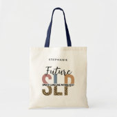 Aangepaste toekomstige SLP-luidsprekerkathologe lu Tote Bag (Voorkant)