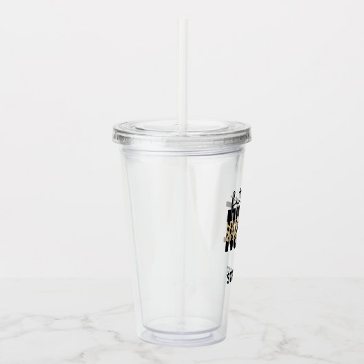 Aangepaste toekomstige verpleegkundigen Verpleegku Acryl Drinkbeker (Rechts)