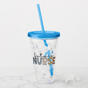 Aangepaste toekomstige verpleegsters Giften voor Acryl Drinkbeker