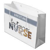 Aangepaste toekomstige verpleegsters | Giften voor Groot Cadeauzakje (Achterkant Gekanteld)