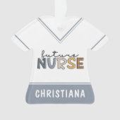 Aangepaste toekomstige verpleegsters | Giften voor Ornament (voorkant)