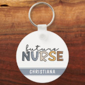 Aangepaste toekomstige verpleegsters | Giften voor Sleutelhanger (Voorkant)