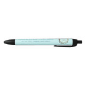 Aangepaste Toevoegen Business Logo Promotionele St Zwarte Inkt Pen (Bodem)
