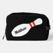 Aangepaste toilettas met bowling pin ontwerp toilettasje (Achterkant)