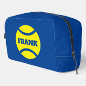 Aangepaste toilettas met tennisbal logo toilettasje (Rechterhoek)