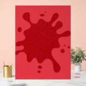 Aangepaste tomaat rode acryl welkomstbord bord (Huwelijk)