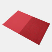 Aangepaste Tomaat Rode Dual-Finish Deurmat (Schuin)