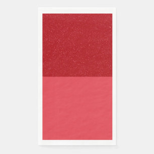 Aangepaste Tomaat Rood Geluid Gespleten Gast Papie Servet