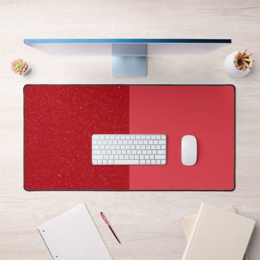 Aangepaste Tomaat Rood Gesplitste Bureaumat – Krac (Kantoor 1)