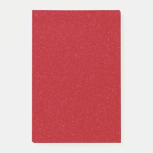 Aangepaste Tomaat Rood Spikkelige Plakbriefjes Post-it® Notes (Voorkant)