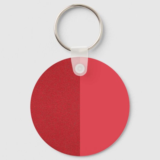 Aangepaste Tomato Red Dual-Texture Sleutelhanger (Voorkant)