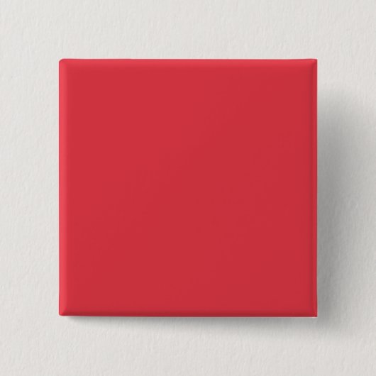 Aangepaste Tomato Rode Plein Button Badge (Voorkant)