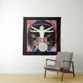 Aangepaste toneelachtergrond voor je band! wandkleed (In situ)