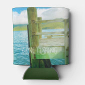 Aangepaste toon Vist meerscène Blikjeskoeler (Achterkant)