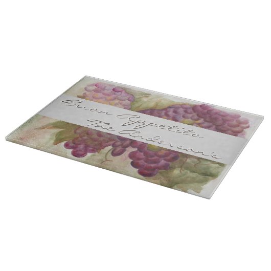 Aangepaste Toscaanse geïnspireerde snijplank met w (Hoek)