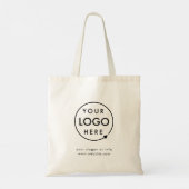 Aangepaste Tote Tas | Zakken met Bedrijfsmerk Zake (Achterkant)