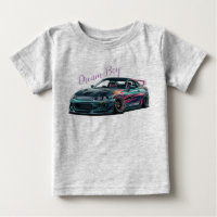 Aangepaste Toyota Supra met Racing Decals T-shirt