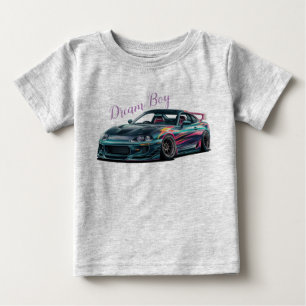 Aangepaste Toyota Supra met Racing Decals T-shirt