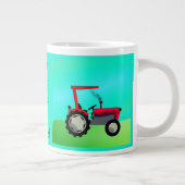 Aangepaste  tractor voor rood Boerderij Grote Koffiekop (Rechts)