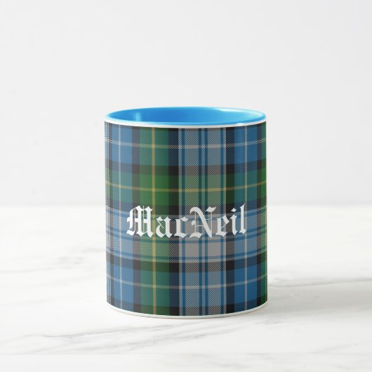 Aangepaste traditionele MacNeil Tartan Mok (Midden)