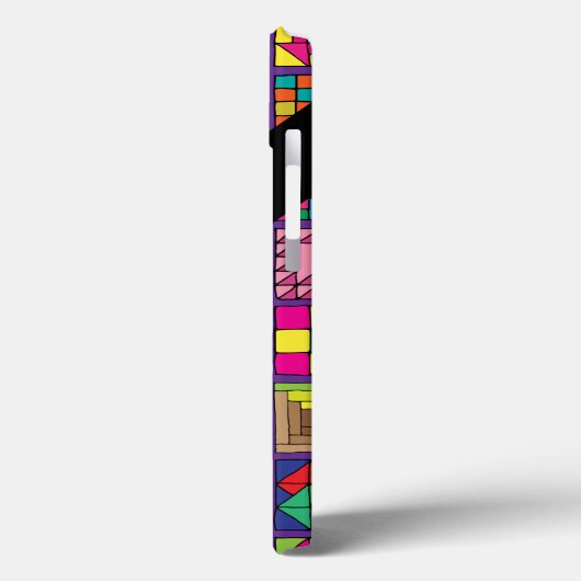 Aangepaste traditionele Quilt Sampler Case-Mate iPhone Case (Achterkant / Links)