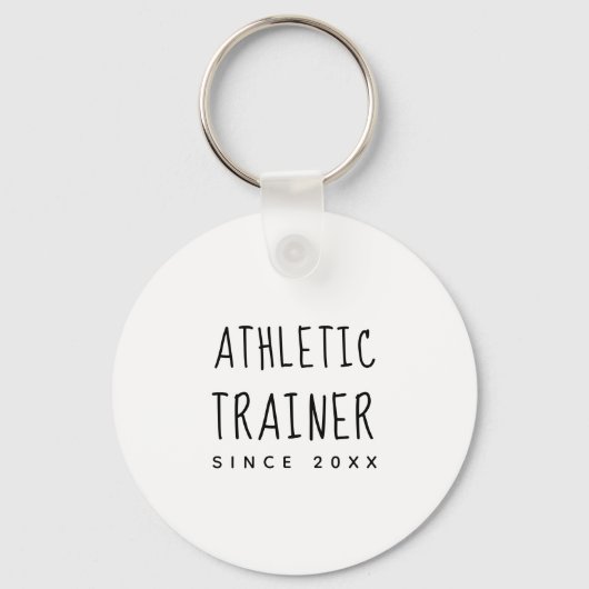 Aangepaste trainer voor Cute & Trendy Athletic Tra Sleutelhanger (Voorkant)