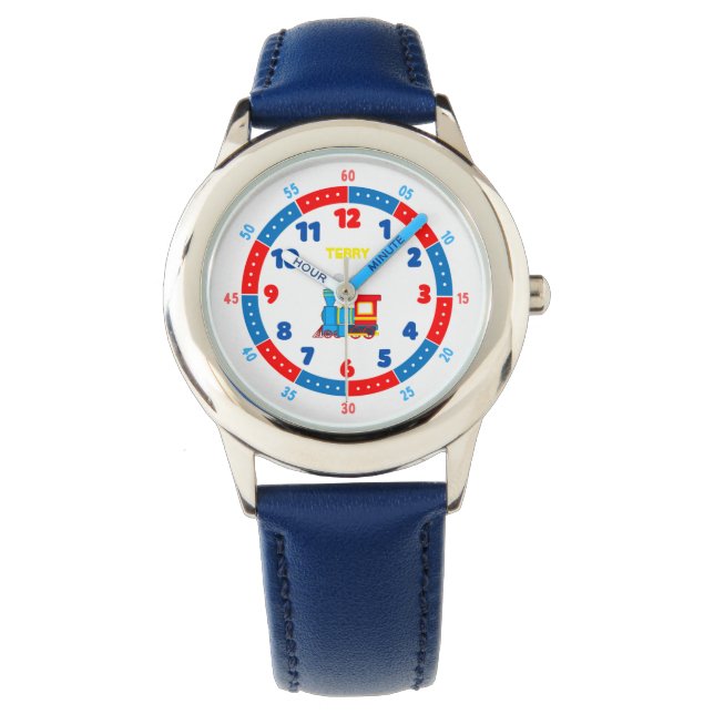 Aangepaste training thema leren volgen horloge (Voorkant)
