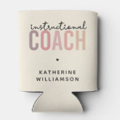 Aangepaste trainingscoachcadeaus voor coach blikjeskoeler (Achterkant)