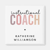 Aangepaste trainingscoachcadeaus voor coach magneet (Voorkant)