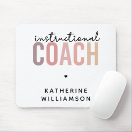 Aangepaste trainingscoachcadeaus voor coach muismat