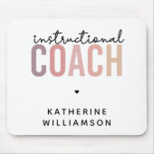 Aangepaste trainingscoachcadeaus voor coach muismat (Voorkant)