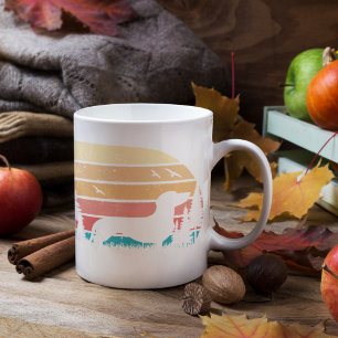 Aangepaste trainingsdocent Dachshund-Hondenliefheb Koffiemok