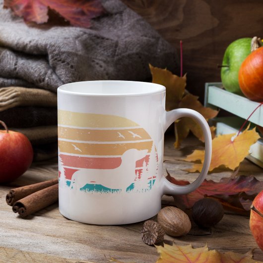 Aangepaste trainingsdocent Dachshund-Hondenliefheb Koffiemok