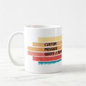 Aangepaste trainingsdocent Dachshund-Hondenliefheb Koffiemok (Links)