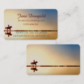 Aangepaste trainingsdocent voor paardenrennen visitekaartje (Voorkant / Achterkant)