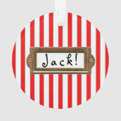 Aangepaste trampoline ornament (achterkant)